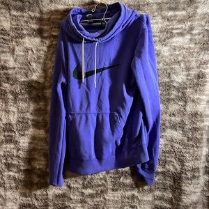 Purple Nike Women’s pullover hoodie in medium